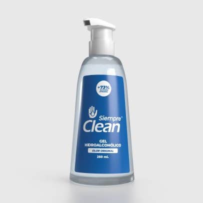 250 ml - GEL « SiempreClean » - Boîte de 18 unités pour la vente par Siempre Clean