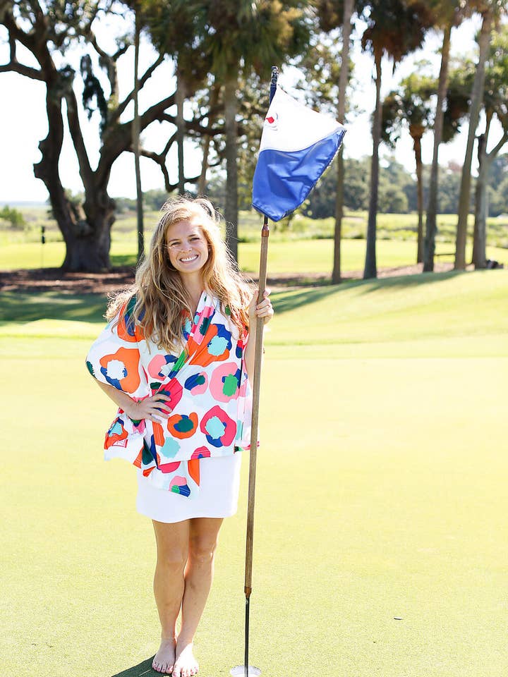 Gameday Cheetah Sunny sjaal met meerdere stippen voor wholesale door ZAGS