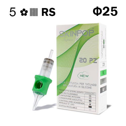 SKINPOP - Wholesale Tattoo Ointment/Care - NEW SKINPOP SILICONE TATTOO NEEDLE CARTRIDGES 20pcs9