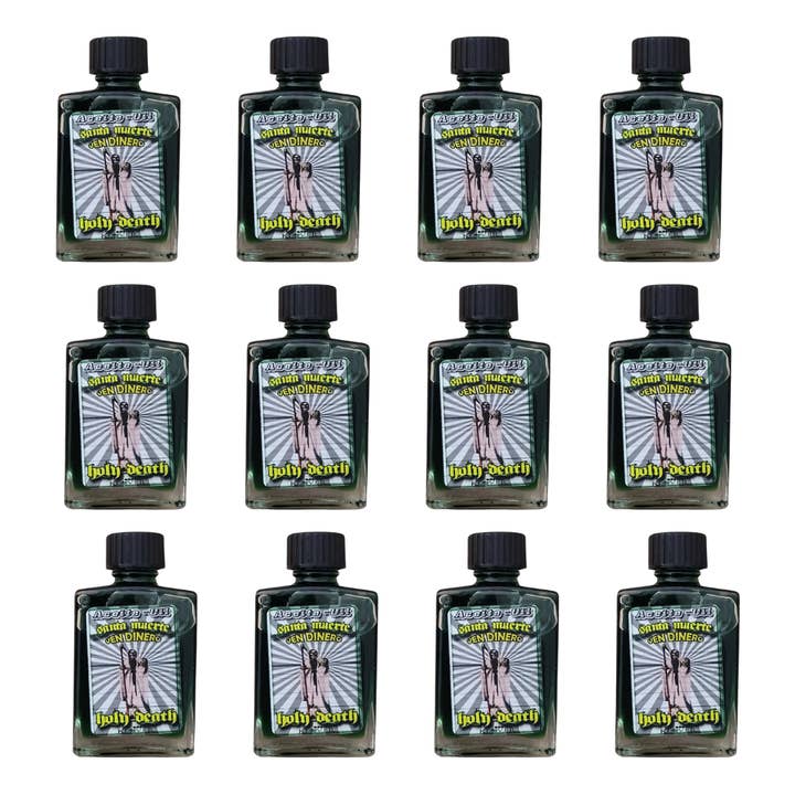 Botanica Luz Del Dia Inc - Wholesale Meditation Supplies - Holy Death Money Come Spell Oil - 1 fl oz Bottle1