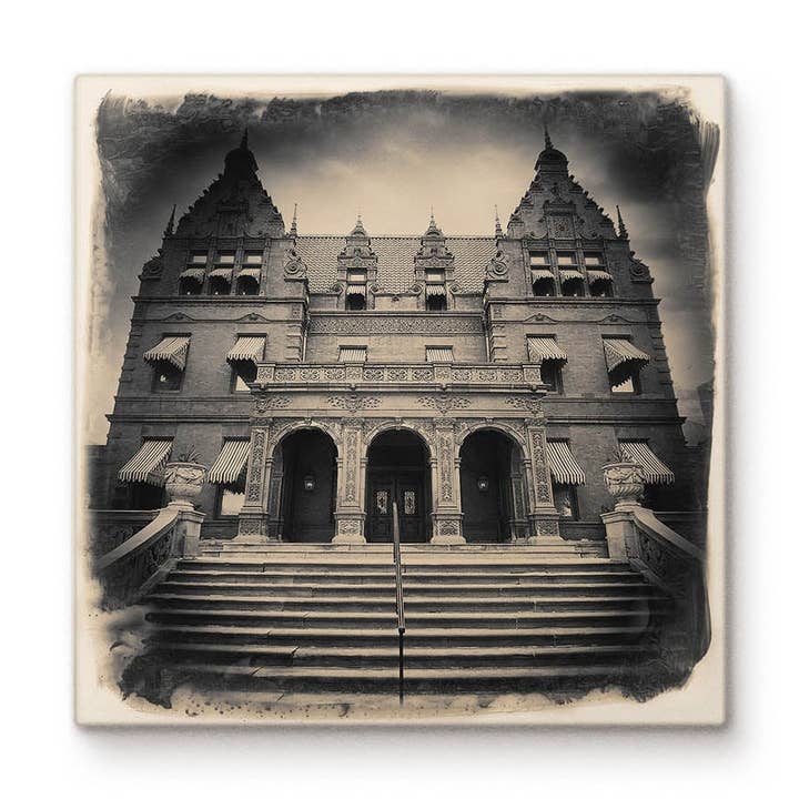 Cityscape Tiles - Wholesale Coasters - Pabst Mansion0