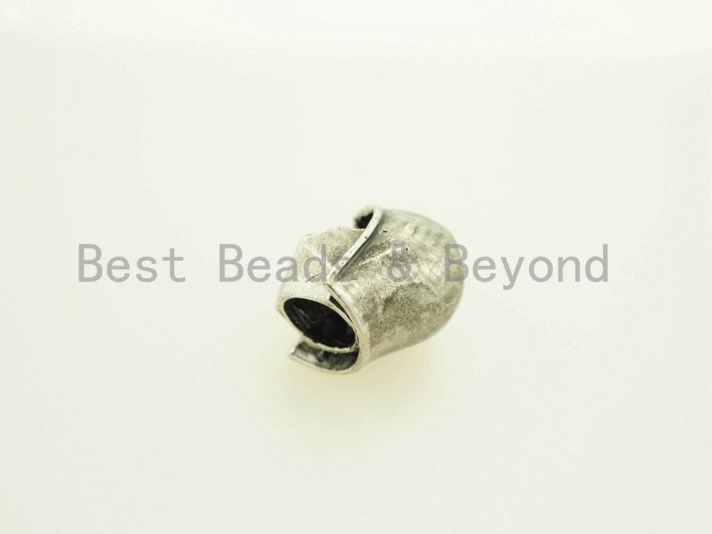 BestBeads&Beyond – wholesale Individuell berlock/hänge – Antik Darth Vader Dark Knight Soldat Hjälm Pärlor, Knot Paracord Armband Nyckelring Att Göra Pärlor, Mäns Armband, 15x17mm, 1st, sku #Y9910