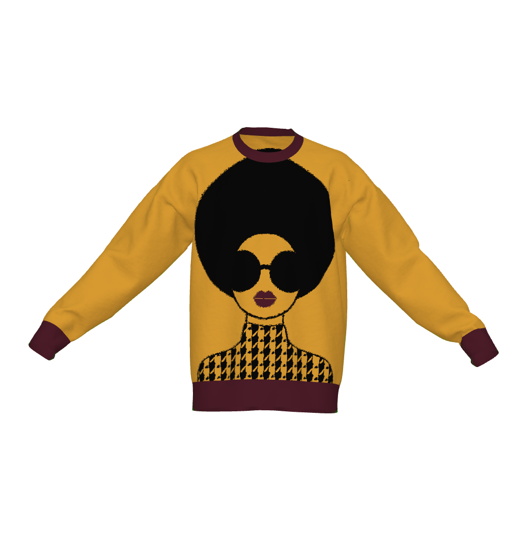 DUA MENKA - Wholesale Knit Sweater - Women's - Angi Diva Knit Sweater - Yellow2