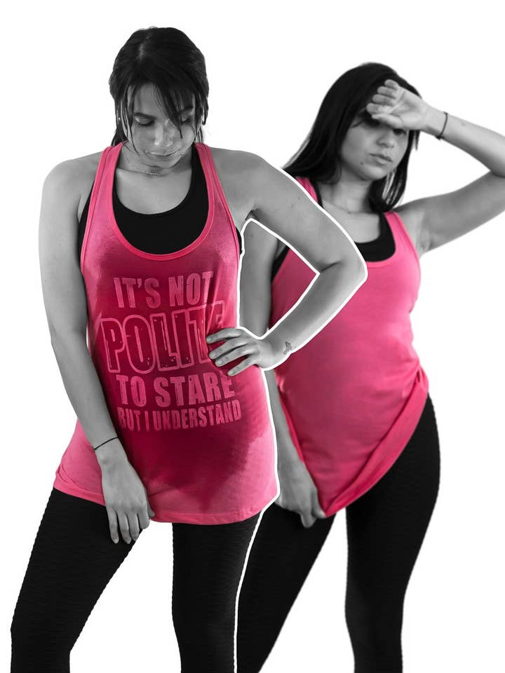 It's Not Polite to Stare - Sweat Activated for wholesale by OmegaBurn