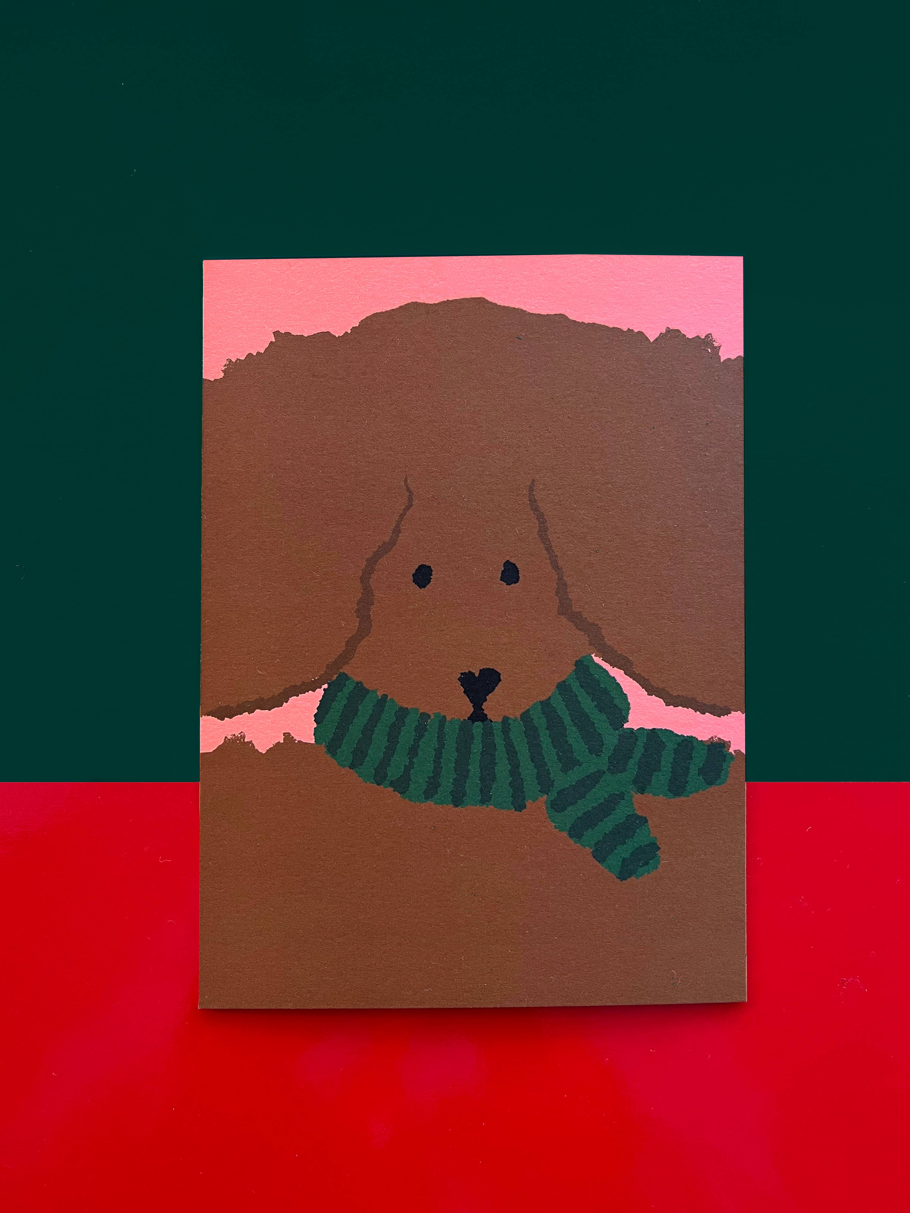 Atelier Titi Ellen de Bruijn - Wholesale Art Print - Well packed dog