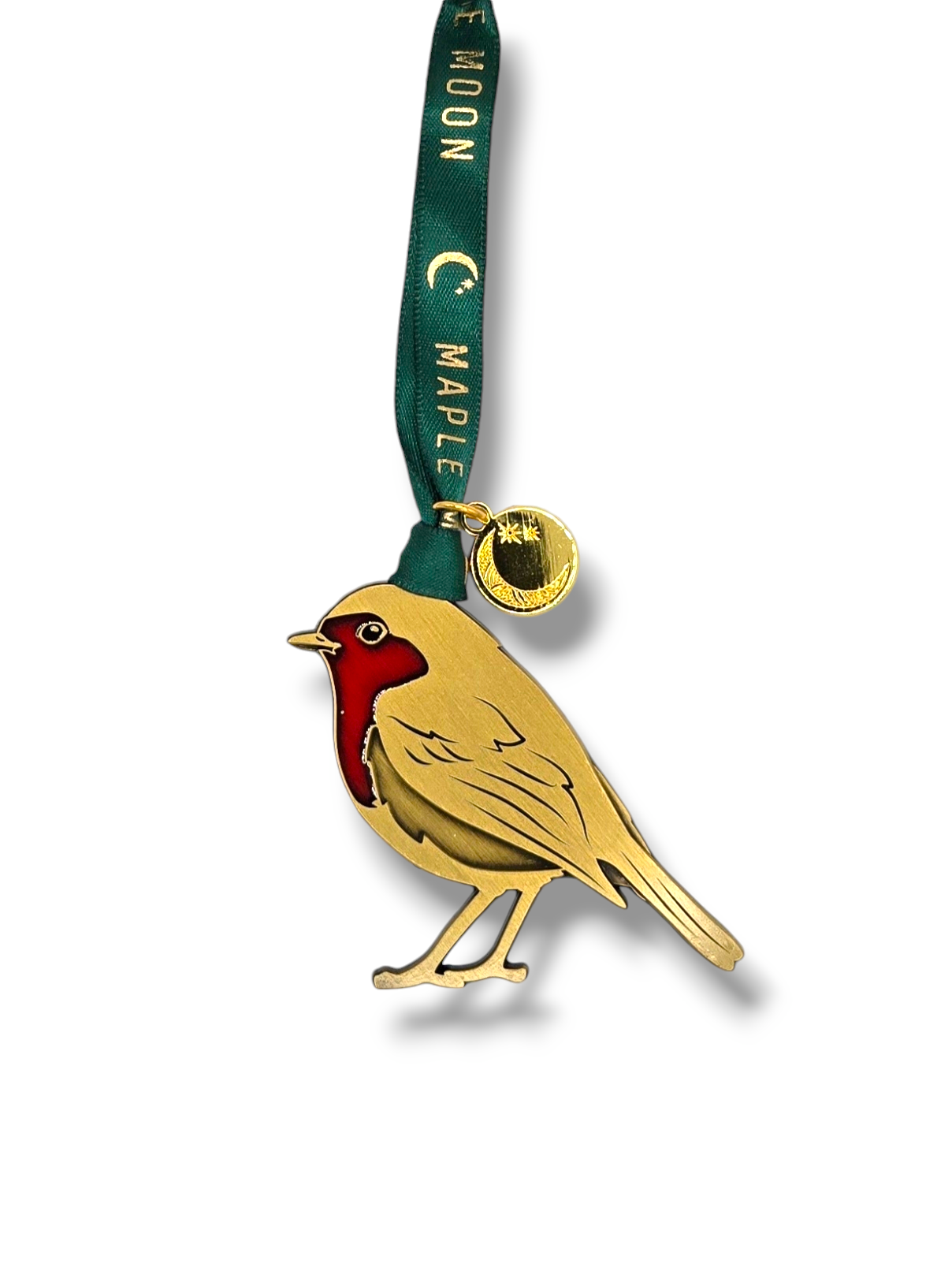 Maple Moon Gifts – wholesale Ornament – Classic Enamel Robin 1