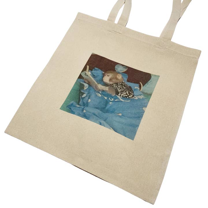 ZZZEBRAAA LIMITED – Sacola - Unissexo por atacado – Macaco no Telefone Funny Meme Tote Bag