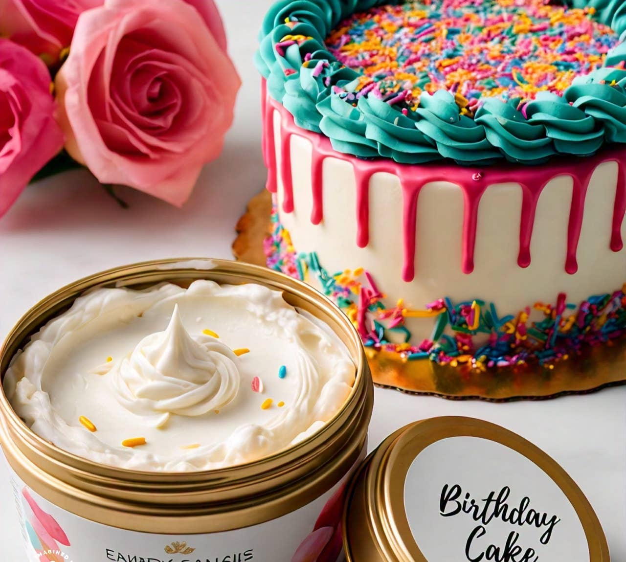 Beautique Goals - Wholesale Body Balm/Butter - Birthday Cake Body Butter2