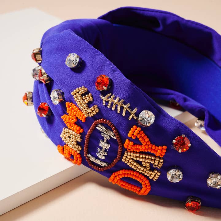 Lilla Haven - Wholesale Fashion Headband - Women's - Game Day Seed Bead Headband7