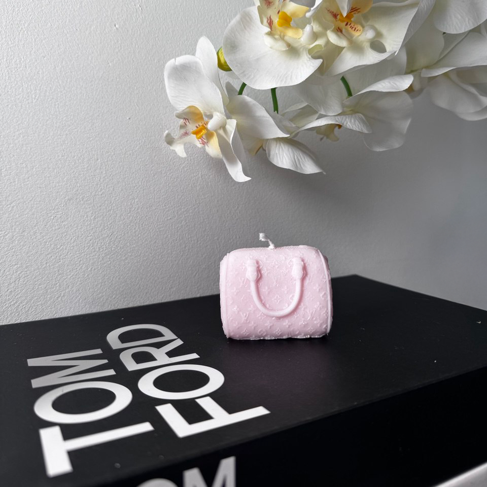 Viini Fire - Wholesale Novelty Candle - Designer Bag Candle LV4