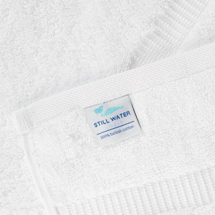Serenity Luxury Collection 6-Piece Turkish Towels - White for wholesale on Faire