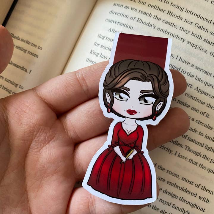 Alsace’s Art - Wholesale Bookmark - Outlander Magnetic Bookmarks, Clare And Jaime Fraser.6