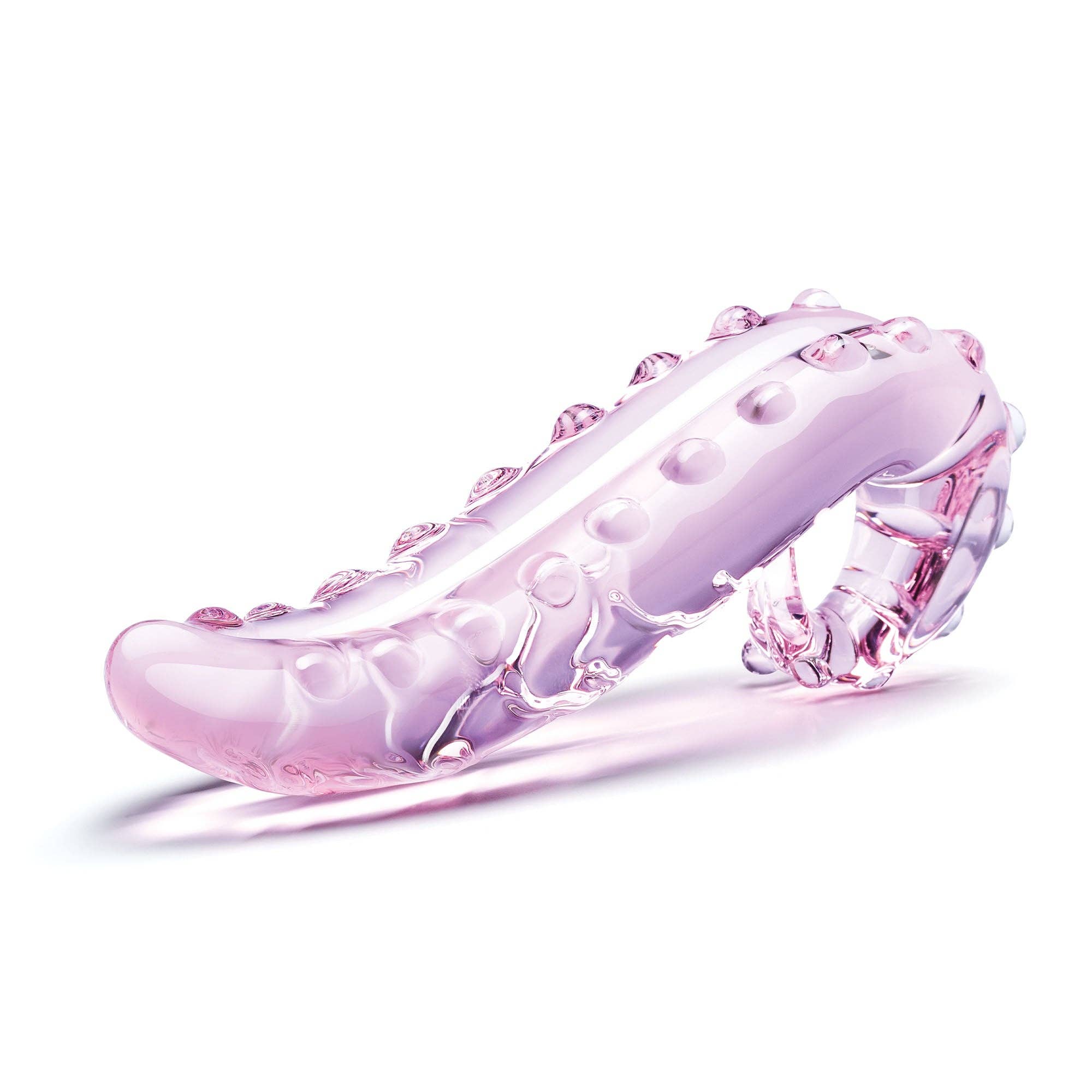 Lux Fetish Store - Wholesale Sex Toy - 6" Lick-it Glass Dildo2