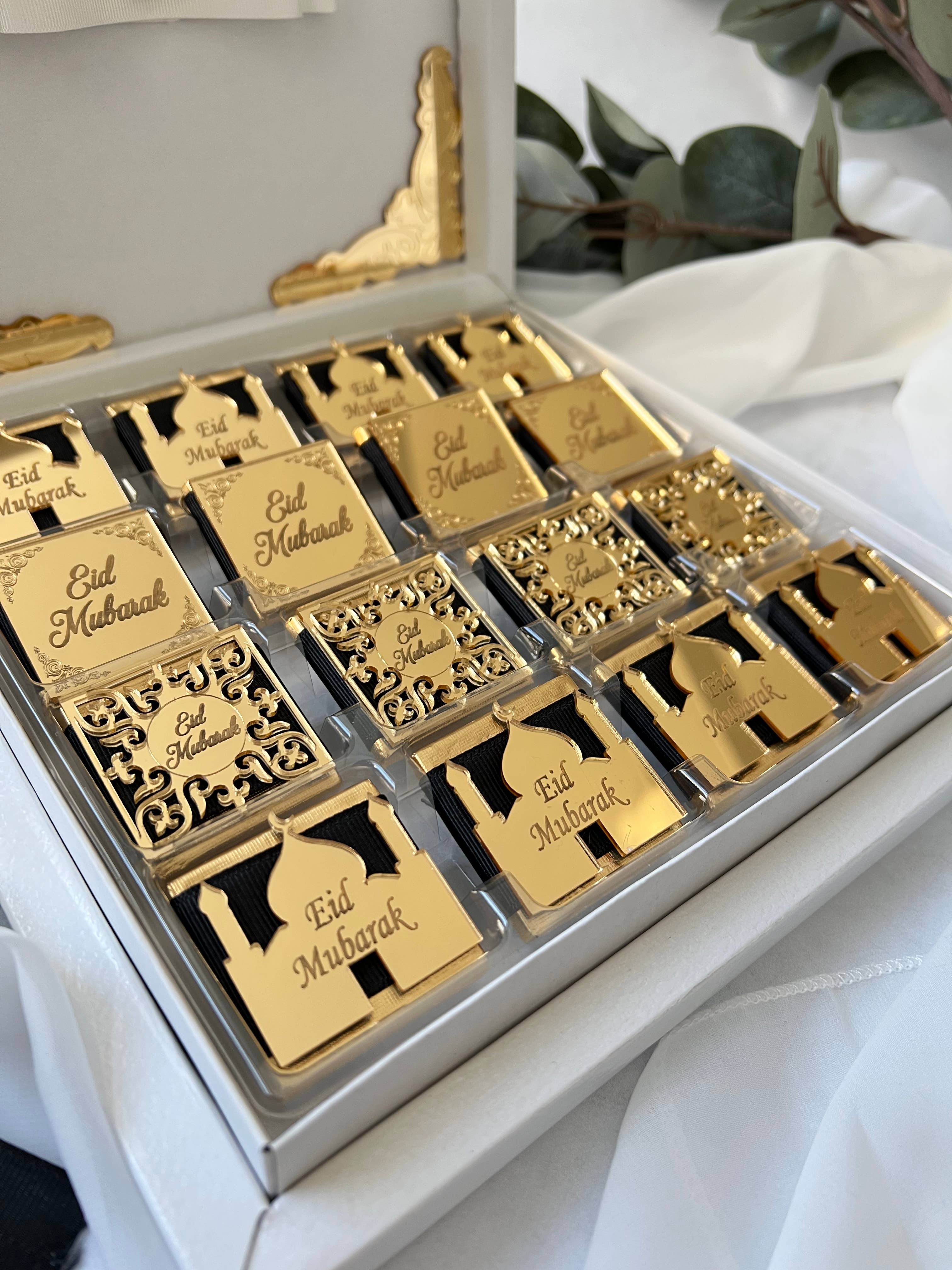 Uniq Favors - Wholesale Chocolate Box - Eid Mubarek Chocolate Box, Ramadan Kareem Favors3