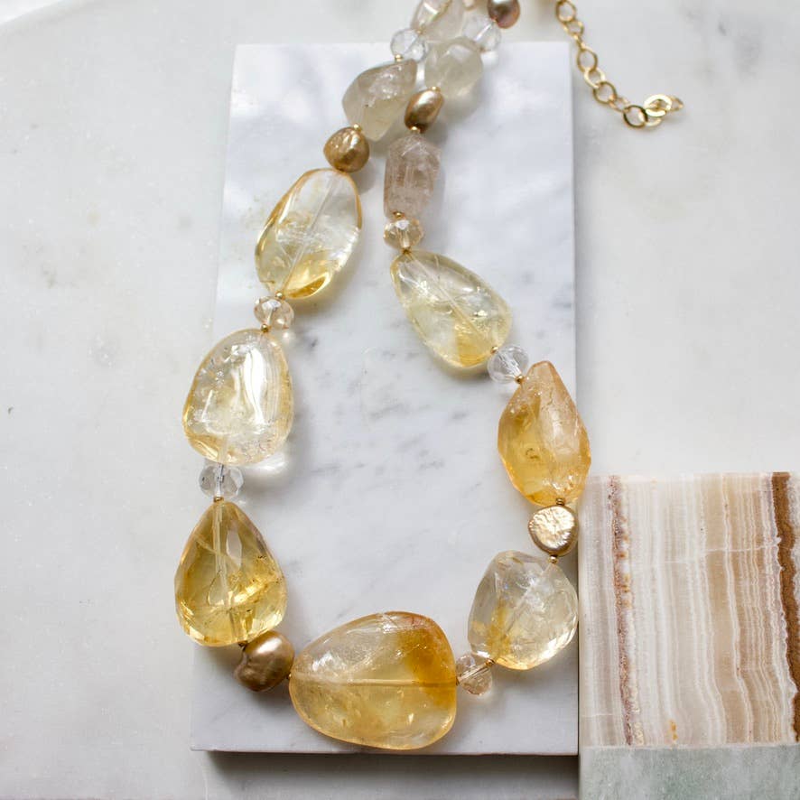 a.v. max - Wholesale Kralen/parelketting - Gefacetteerde Echte Klomp Ketting|9 kleuren14