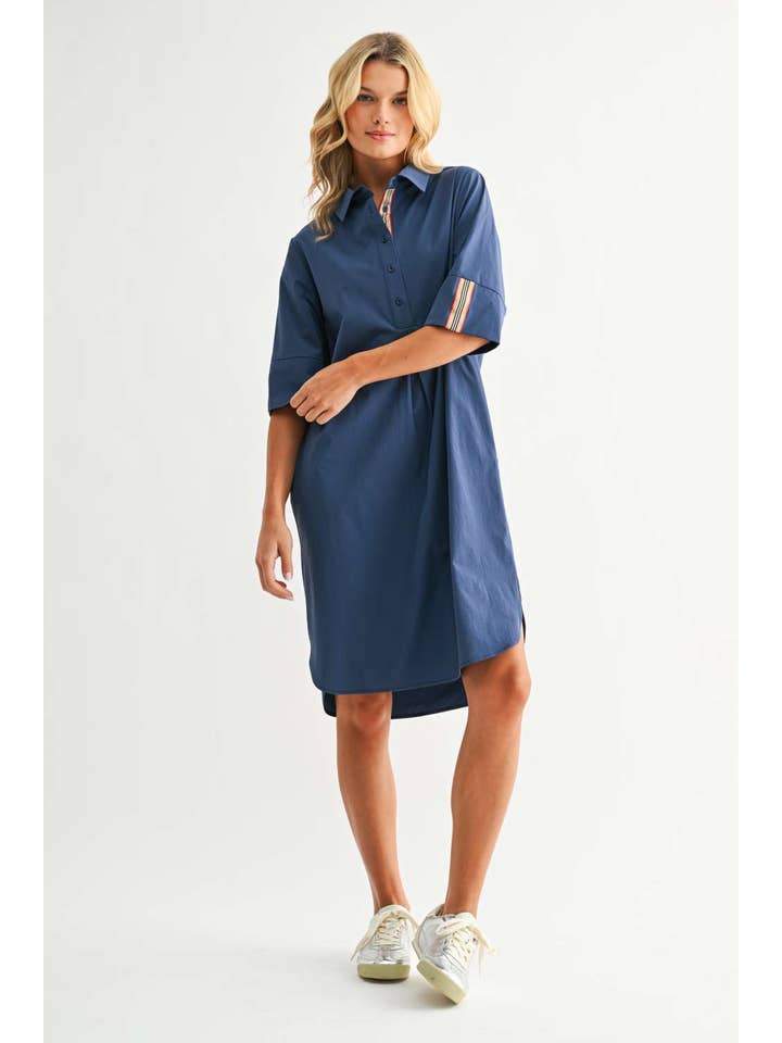 Joh Apparel - Wholesale Dress - Women's - Wendi Woven Tunic Dress56