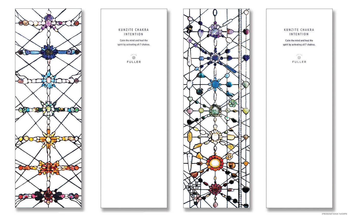 Live Life Fuller - Wholesale Yoga Mat - Kunzite Chakra Yoga Mat4