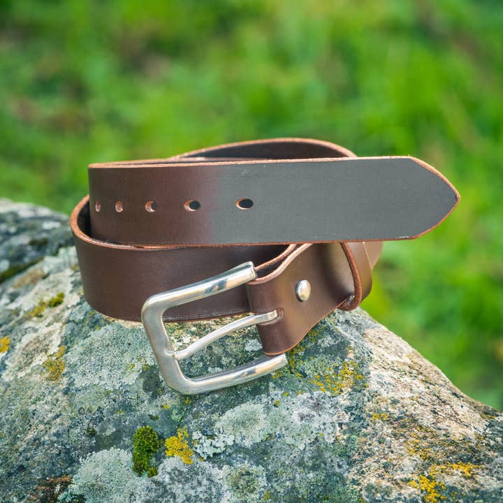 Brown Leather Belt | Stainless Buckle and other Purchase wholesale local hardware. Free returns & net 60 terms on Faire trending on Faire.