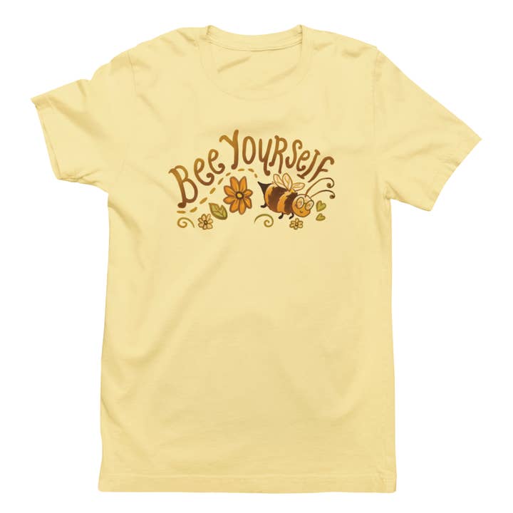 Bee Yourself T-Shirt for wholesale by Lucky Mfg. Co.