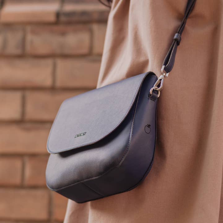 Apple Textile Crossbody Vegan Shoulder Bag for wholesale by DECE Market