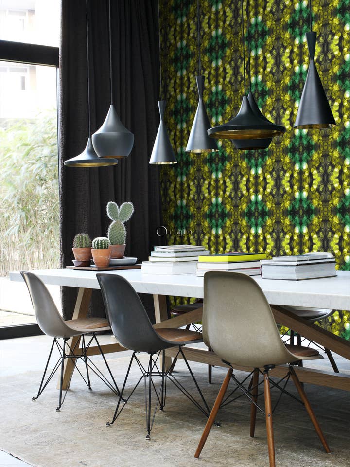 Wallpaper Kaleidoscope for wholesale by The Design Department b.v.