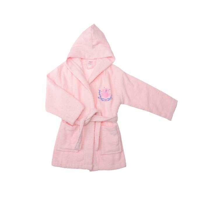Liliput - Wholesale  - Bathrobe with Crab in Pink1