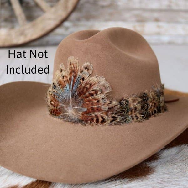 Willow Lane Hat Co. - Venta al por mayor Accesorio para sombrero - Mujer - Cinta para Sombrero de Plumas - Moab2