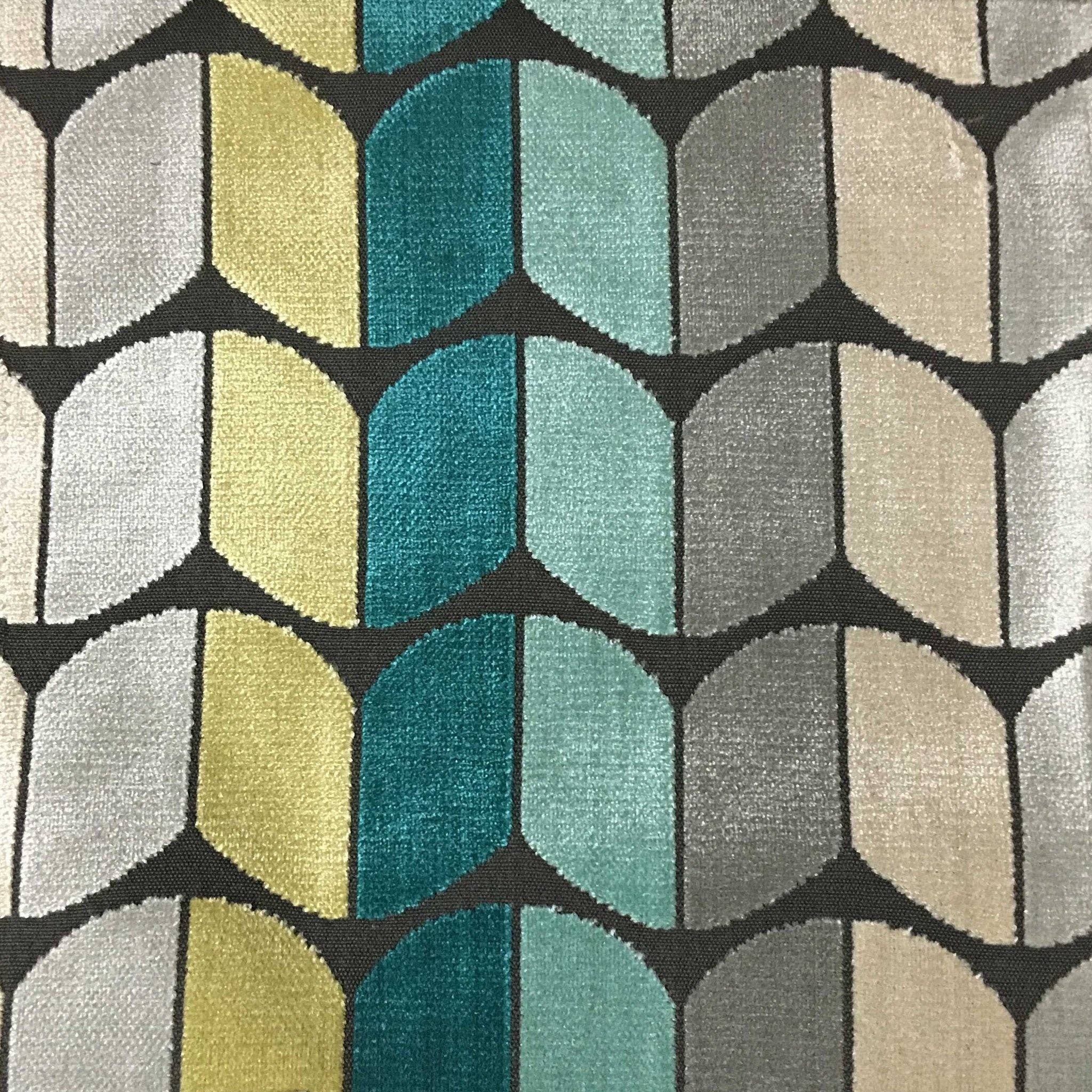 Top Fabric - Wholesale Fabric - Copenhagen - Holland, Arrow Cut Velvet Fabric Upholstery Fabric by the Yard - Available in 13 Colors9