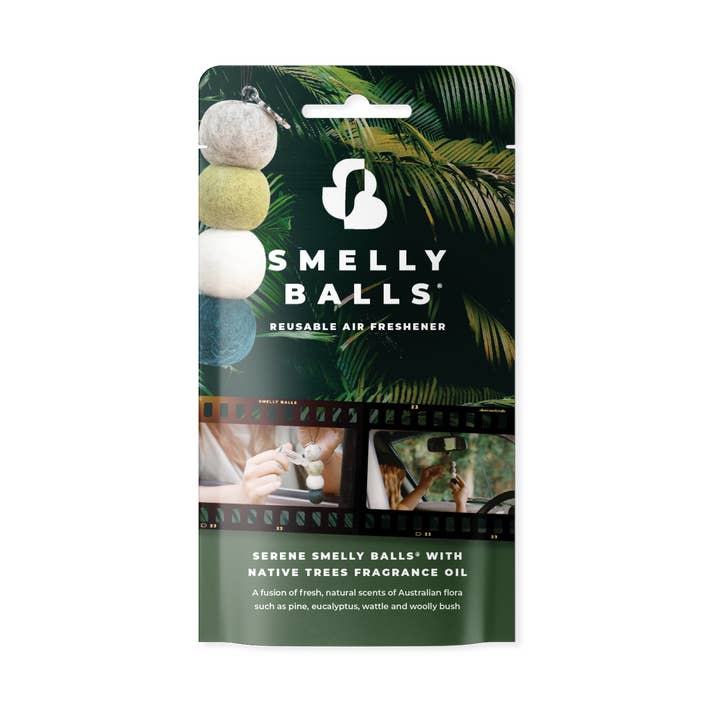 Grab Pack Smelly Balls Serene - Native Trees 5ml Set for wholesale by Smelly Balls