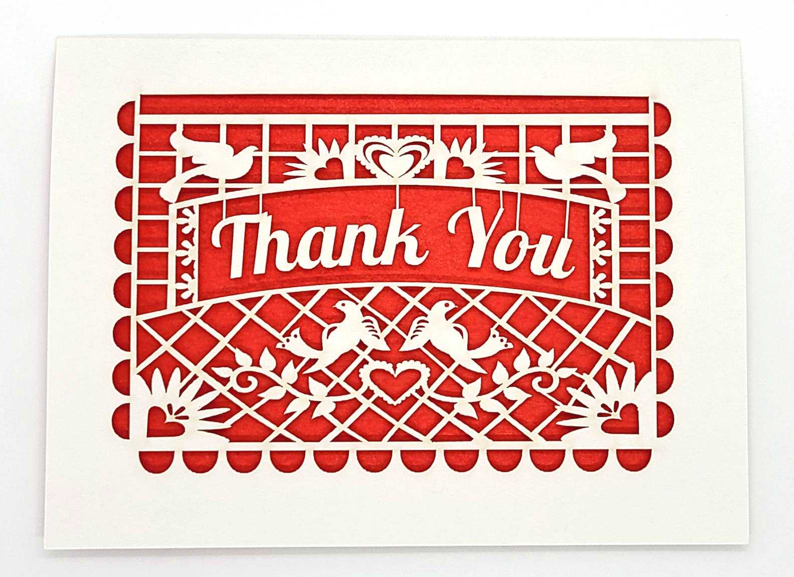 two hermanas - Wholesale Thank You Card - Thank You - Papel Picado flag4