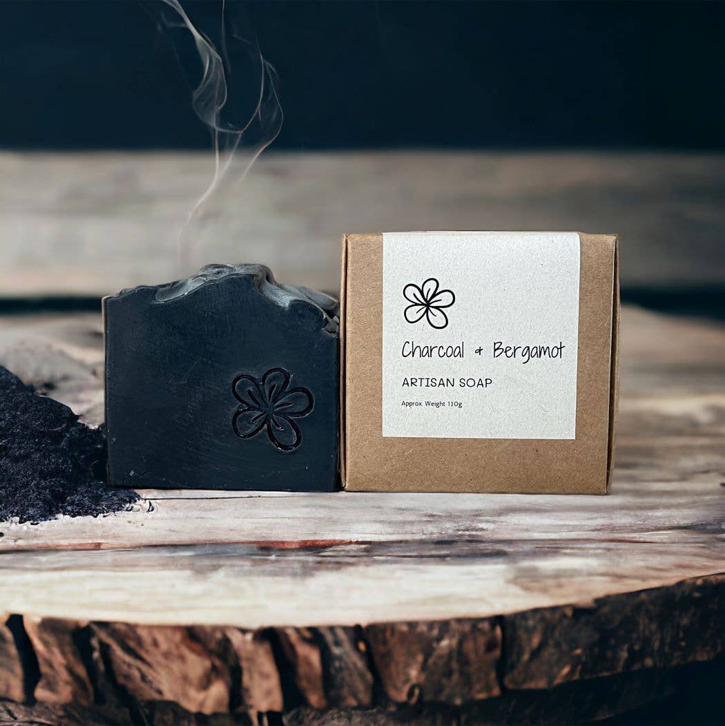 SoapArt - Wholesale Bar Soap - Handmade Soap Bar - Charcoal