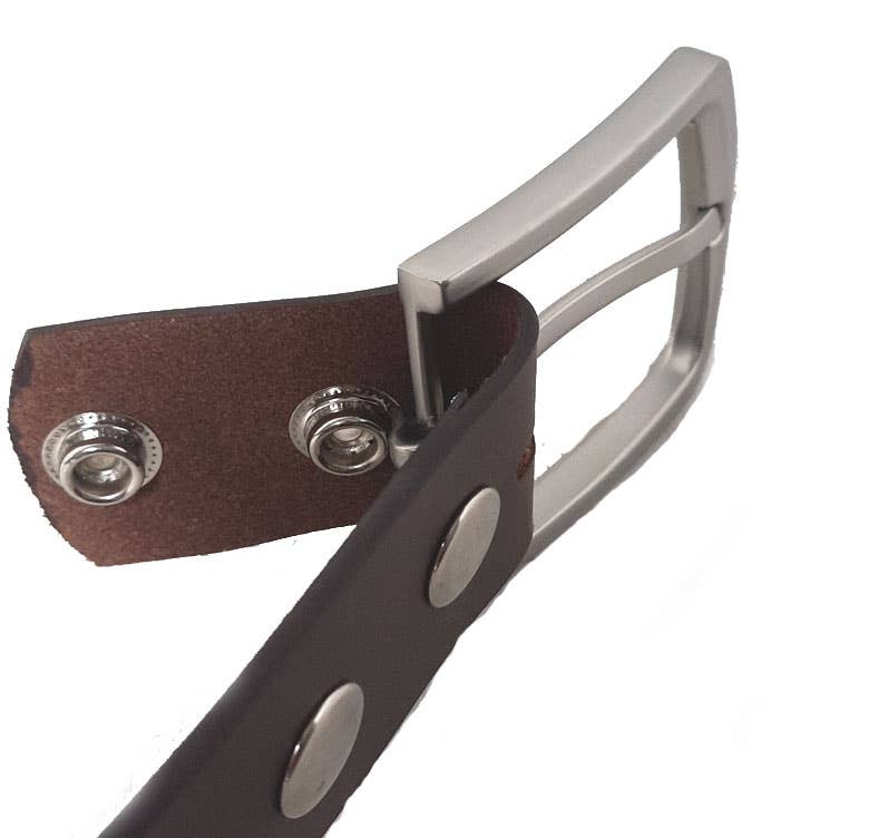 IGI CANADA - Vendita all'ingrosso Cintura - Unisex - CINTURA LISCIA IN VERA PELLE 40MM NERA E MARRONE #10409