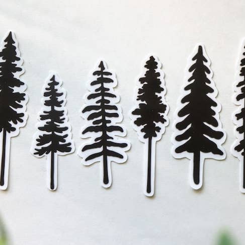Tree Sticker Pack | Waterproof Sticker for wholesale by CarleyBethCreations