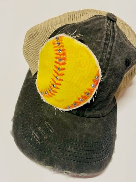 Softball Cap - DTG Printed Patch for wholesale by Raisin' Arrows