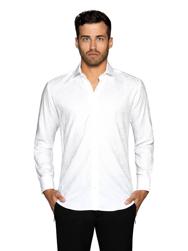 LAZZARO WHITE SHIRT for wholesale by Bertigo