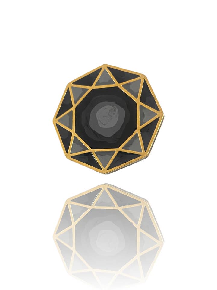 Hexagon Elegance Enamel Ring (Adjustable) for wholesale by Designs By Uchita