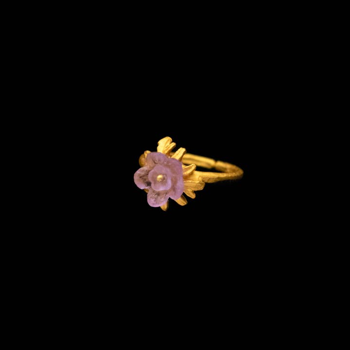 Michael Michaud - Wholesale Single Stone/Solitaire Ring - Mums Adj. Ring (Lavender)