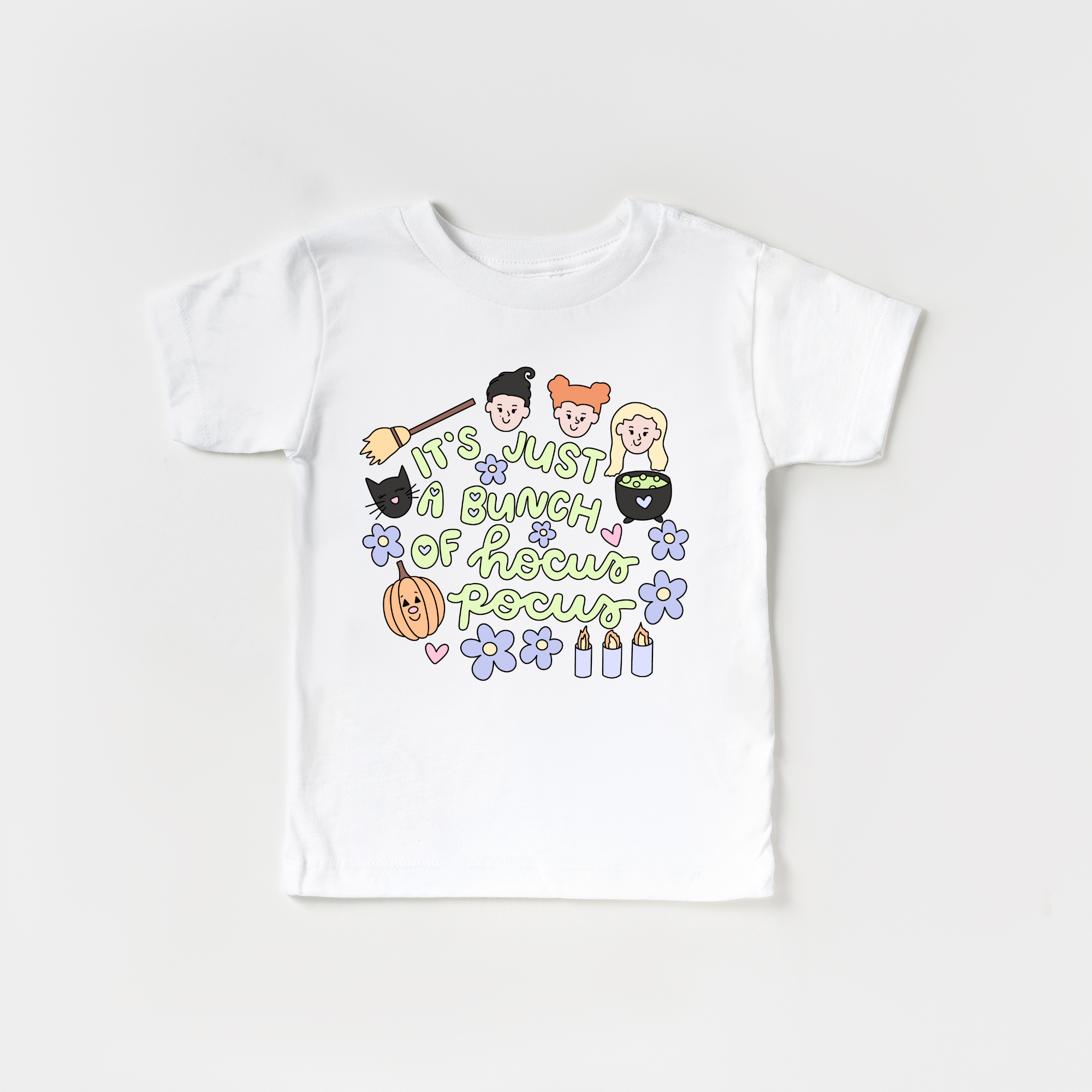 Benny & Ray Apparel - Vente T-shirt sérigraphié – enfant - C'est juste un tas de chemises Hocus Pocus pour tout-petits et jeunes4