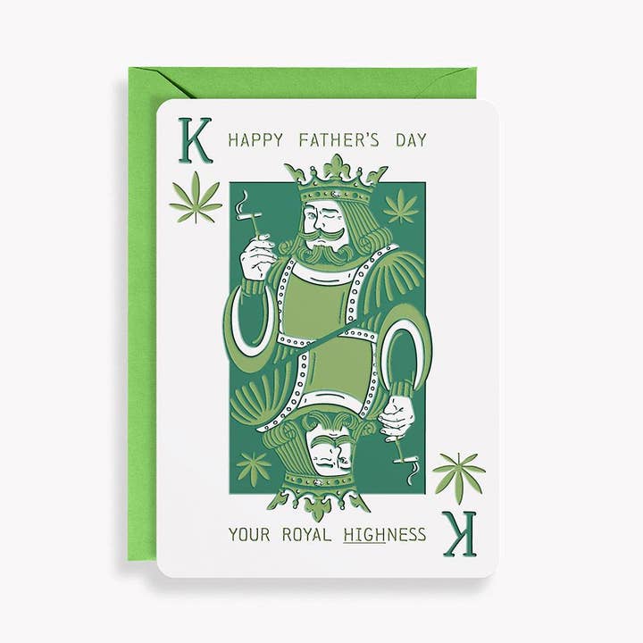 Paper Source Wholesale - Wholesale Father's Day Card - Royal Highness Father's Day Card