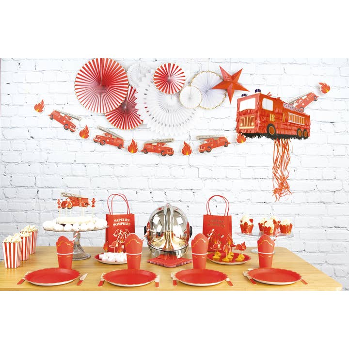 Tim&Puce Factory - Wholesale Party Favor - PINATA FIRE TRUCK2