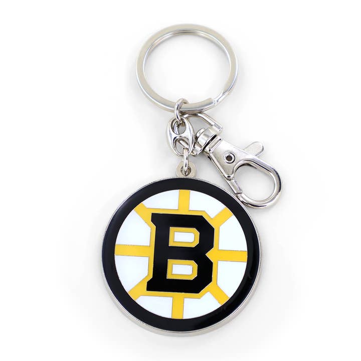 NHL Boston Bruins Logo Heavyweight Keychain for wholesale by Aminco USA