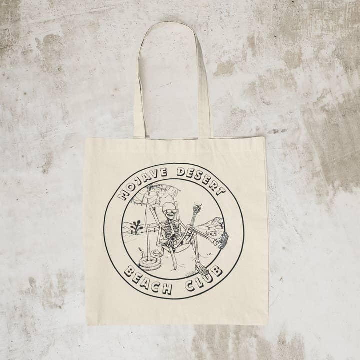 Mojave Desert Tote Bag for wholesale by Sunset Desert Gear