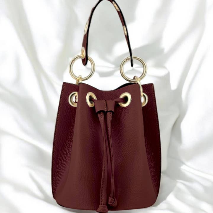 ITALIAN'S LEATHER - Wholesale Shoulder Bag - Women's - King Cowhide Bag 22022626