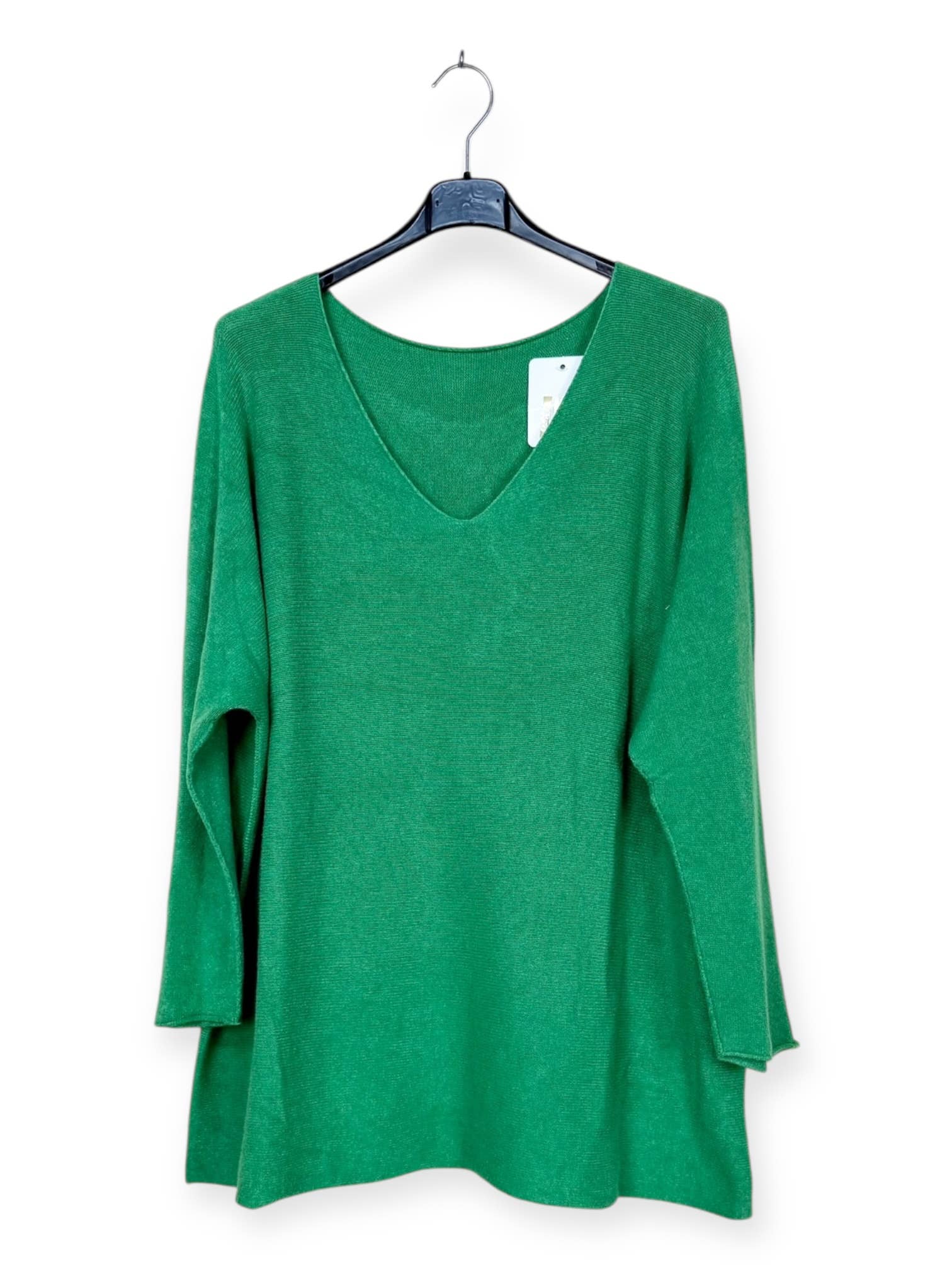 Lucky Nana - Wholesale Knit Sweater - Women's - AH L2218 - Plus Size V-Neck Sweater17