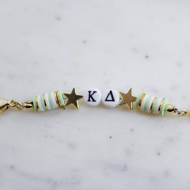 Kappa Delta Keychain for wholesale by White Daisy Jewelry LLC