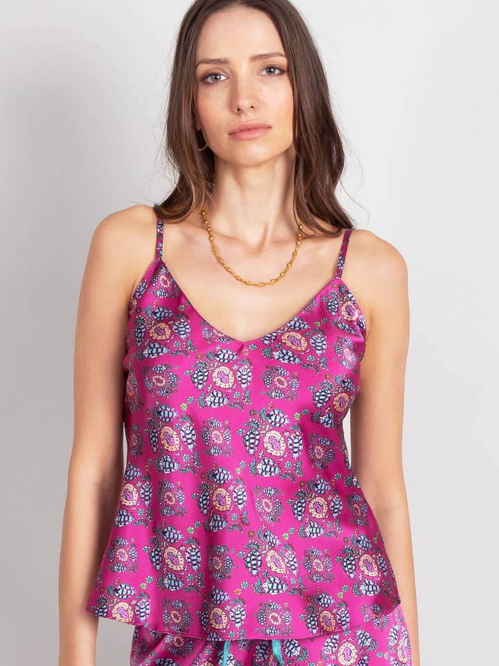 Cami Top / "Persia" for wholesale by Jessica Russell Flint