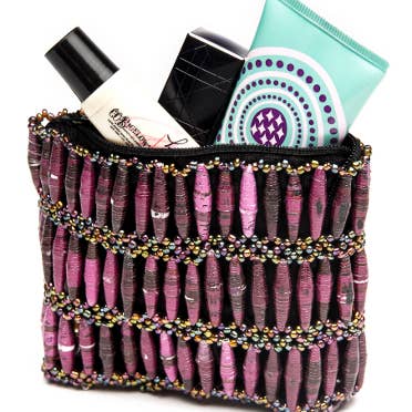 Recycled Paper coin Purses for wholesale by Namugongo Good Samaritan organization Limited