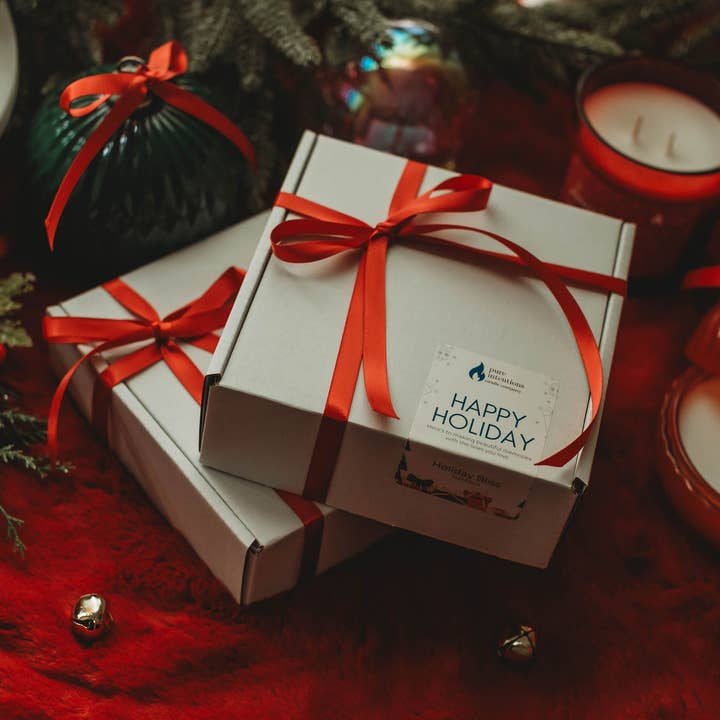 Pure Intentions Candle Company - Wholesale Travel Candles - Holiday Bliss Discovery Set4