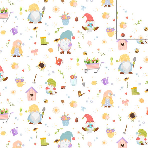 Carton photo design « Nain de jardin », 49,5 x 68 cm pour la vente par URSUS® / Buntpapierfabrik Ludwig Bähr GmbH & Co. KG