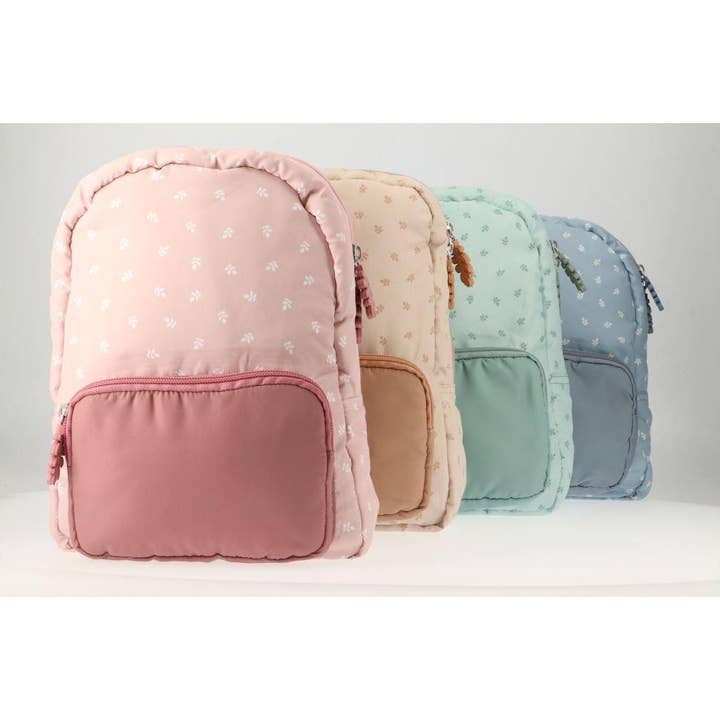 Tutete - Wholesale Backpack – Child - Padded Children's Backpack Leaves Sand2